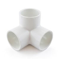 1-1/2" PVC (Sch. 40) 90° Elbow w/ Side Outlet