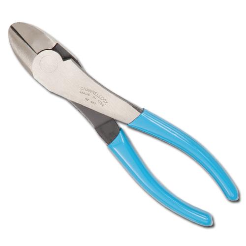 8” Curved Jaw Diagonal High Leverage Cutting Pliers