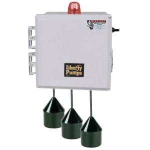 Liberty Pumps SX34=3-511 3 Phase SX Series Simplex Pump Control w/ Wide Angle Float Switch, 20" Cord  (9 - 14 Amp; 208V ~ 240V)