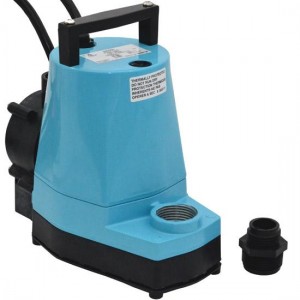 Automatic Low-Level Submersible Utility/Sump Pump w/ Piggyback Diaphragm Switch, 18' cord, 1/6HP, 115V