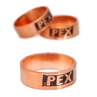 Sioux Chief 649X2 1/2 in. PEX Copper Crimp Rings (100-Pack) 