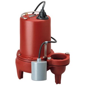 Automatic Sewage Pump w/ Wide Angle Float Switch, 1HP, 25' cord, 208/230V