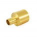 1/2” PEX x 3/4” Copper Pipe Adapter