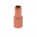 Sioux Chief 643x2 1/2 in PEX x 1/2 in Copper Fitting Adapter, Lead-Free, Copper
