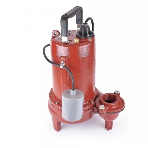Automatic Sewage Pump w/ Wide Angle Float Switch, 3/4HP, 10' cord, 115V