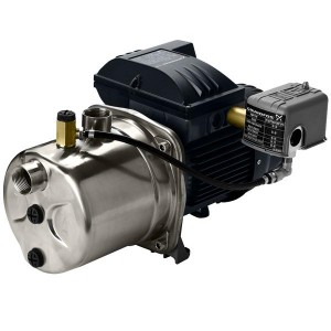 Shallow Well Jet Pump, 1HP, 115/230V, Stainless Steel